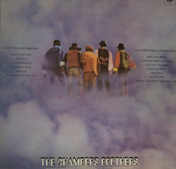 Chambers Brothers, The - Love, Peace And Happiness / Live At Bill Graham's Fillmore East