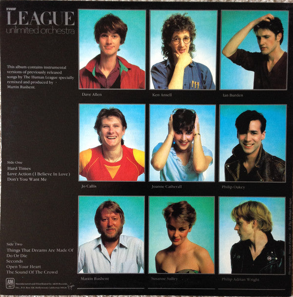 League Unlimited Orchestra, The - Love And Dancing