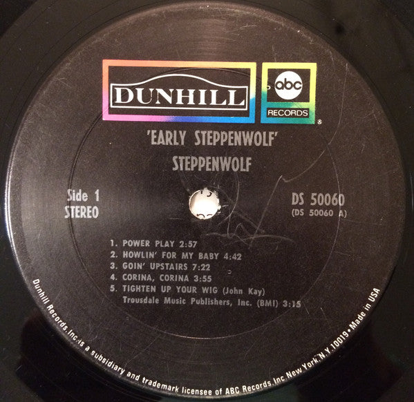 Early Steppenwolf