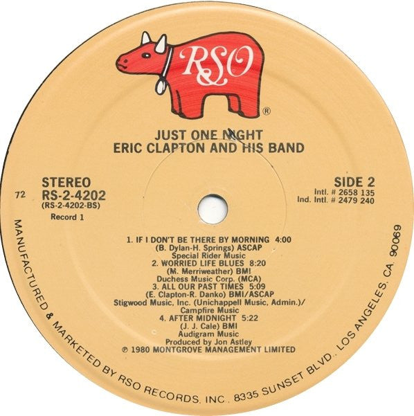 Eric Clapton - Just One Night
