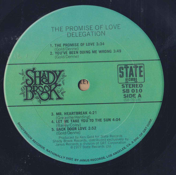 Delegation - The Promise Of Love