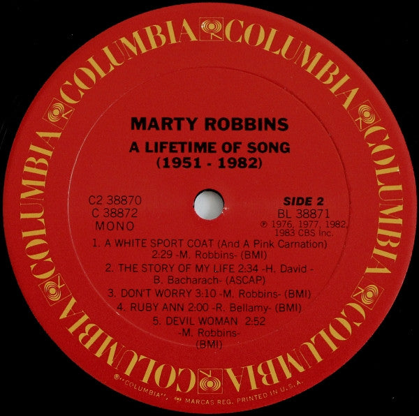 A Lifetime Of Song 1951-1982