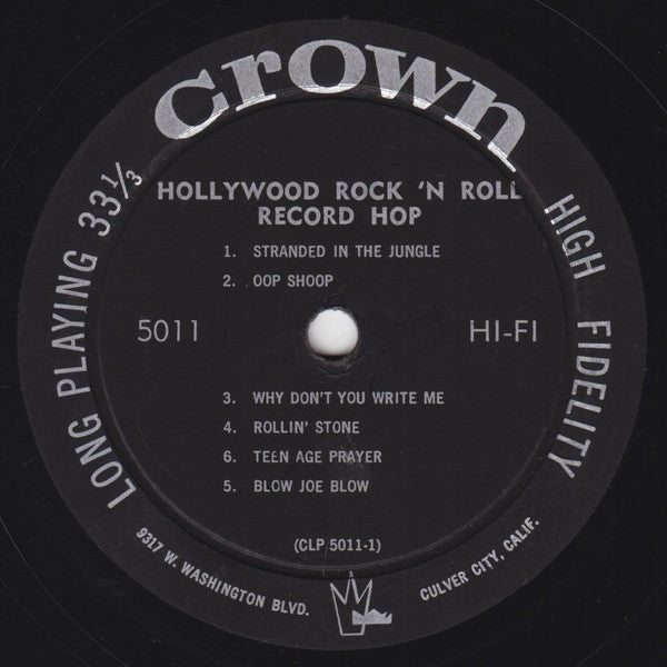 Hollywood Rock 'N Roll Record Hop