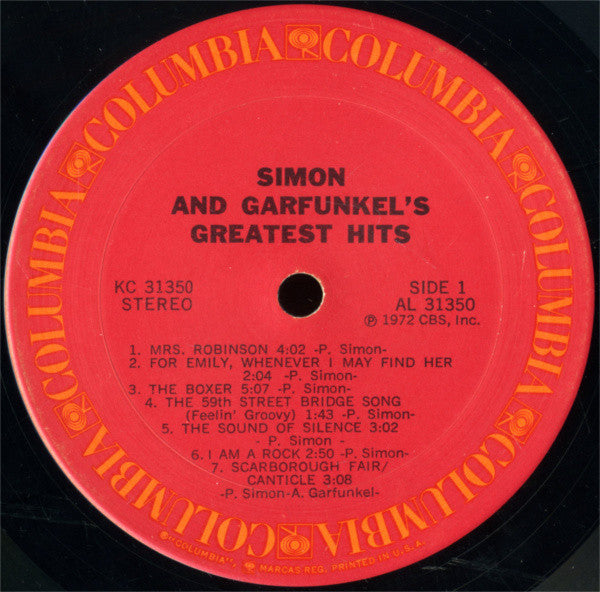 Simon And Garfunkel's Greatest Hits