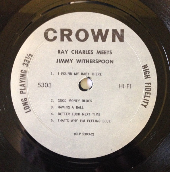 Ray Charles Meets Jimmy Witherspoon