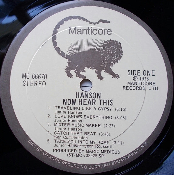 Hanson - Now Hear This