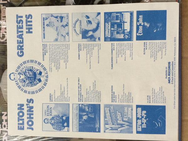 Elton John - Greatest Hits