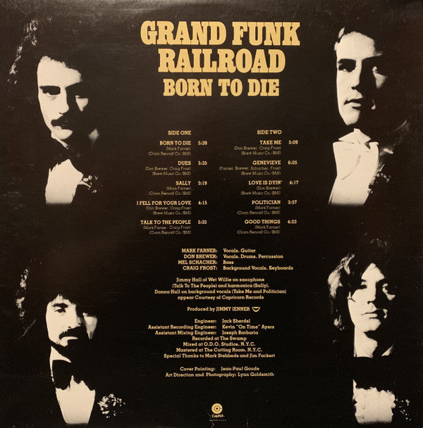 Grand Funk Railroad - Born To Die