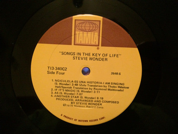 Stevie Wonder - Songs In The Key Of Life