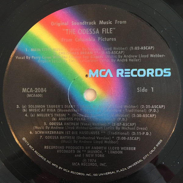 The Odessa File (Original Soundtrack Recording)