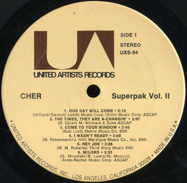 Cher Superpak Vol. II