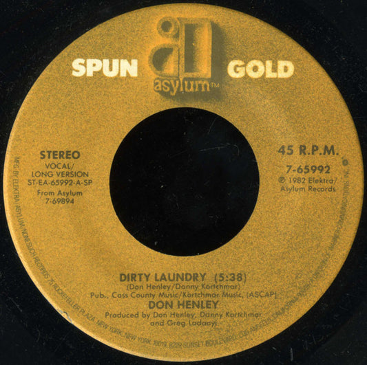 Dirty Laundry / I Can't Stand Still