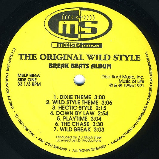DJ Black Steel - The Original Wild Style