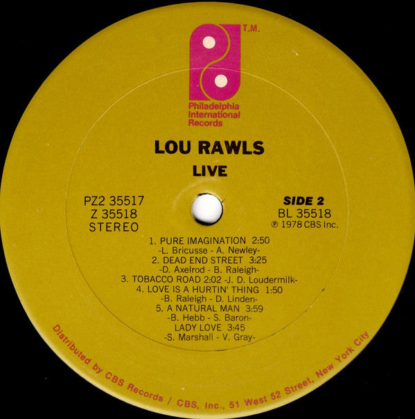 Lou Rawls - Live
