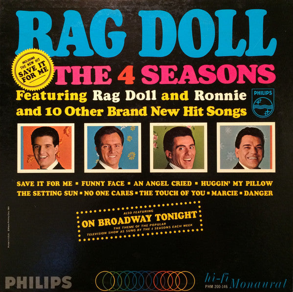 Four Seasons, The - Rag Doll
