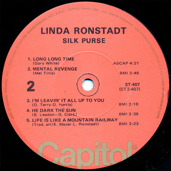 Linda Ronstadt - Silk Purse