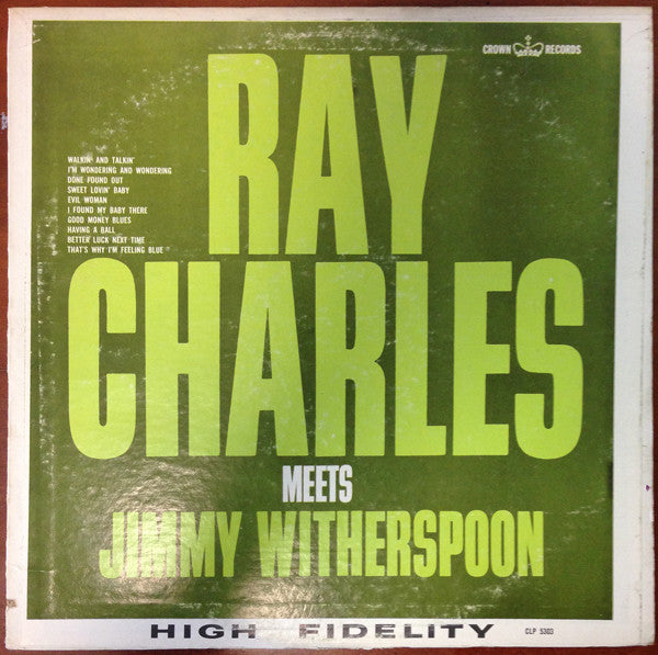 Ray Charles Meets Jimmy Witherspoon