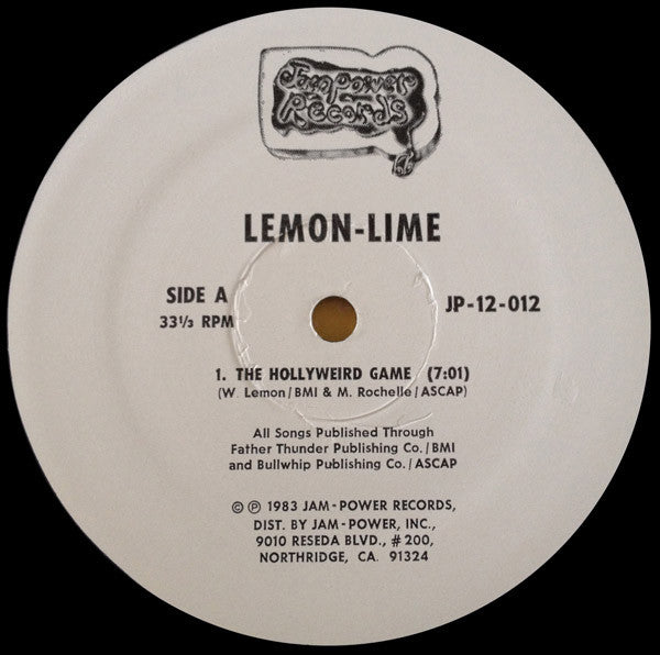 Lemon-Lime - The Hollyweird Game / Party Rap