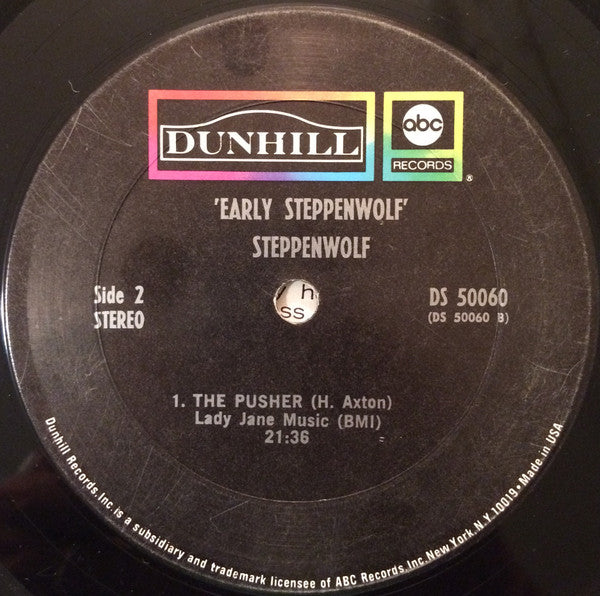 Early Steppenwolf