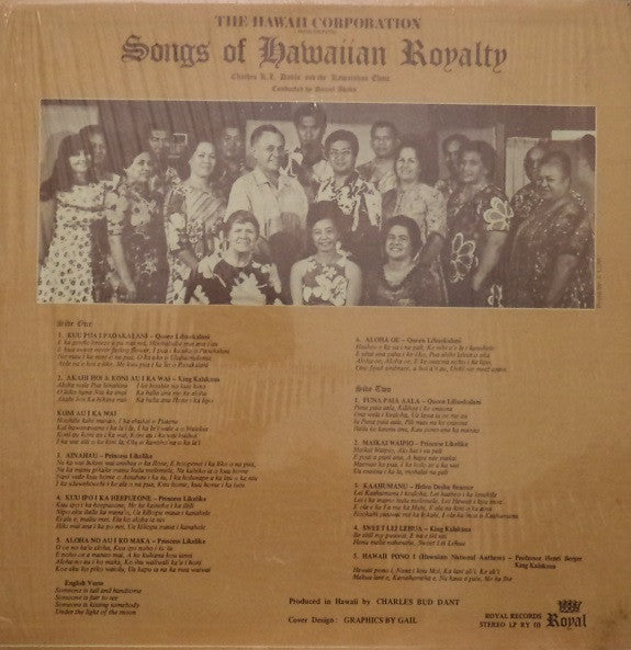 Songs Of Hawaiian Royalty