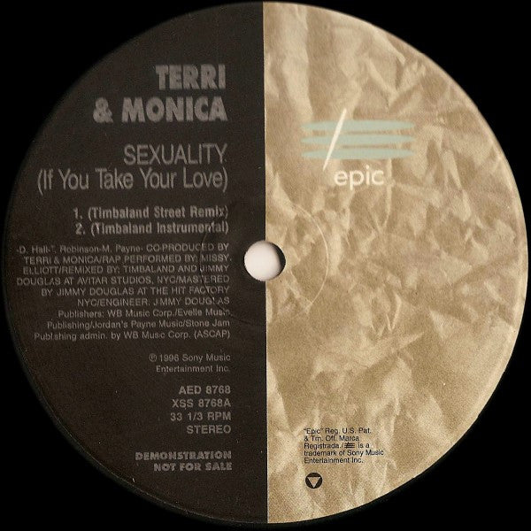 Terri & Monica - Sexuality (If You Take Your Love)