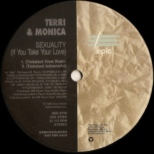 Terri & Monica - Sexuality (If You Take Your Love)