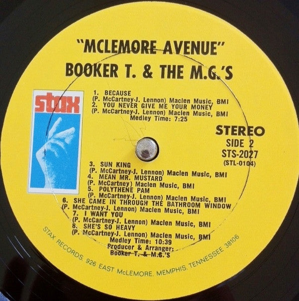Booker T & The MG's - McLemore Avenue