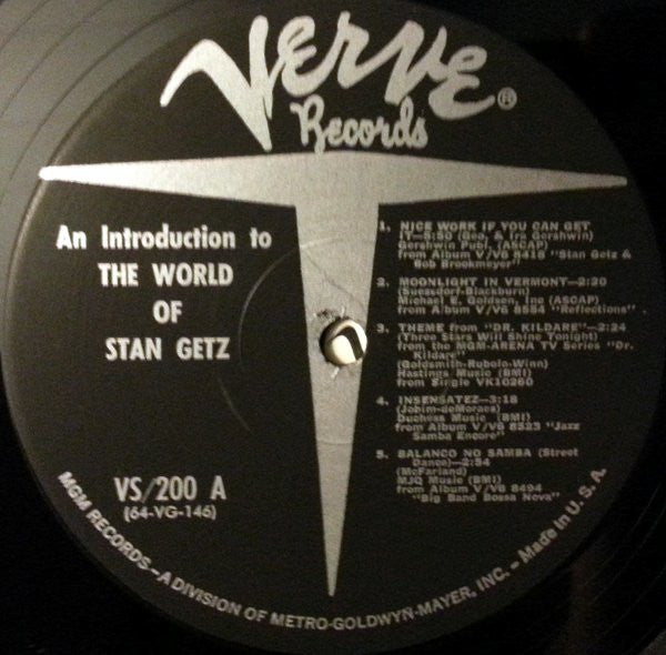 A Stan Getz Sampler: An Introduction To The World Of Stan Getz