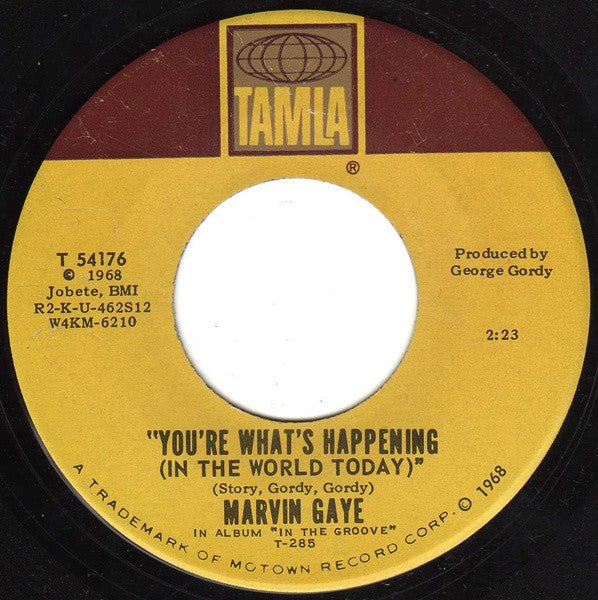 I Heard It Through The Grapevine / You're What's Happening (In The World Today)