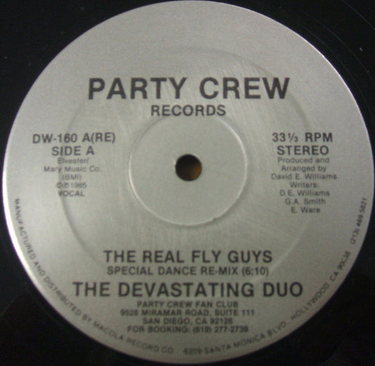 Devastating Duo, The - The Real Fly Guys (Special Dance Re-Mix)