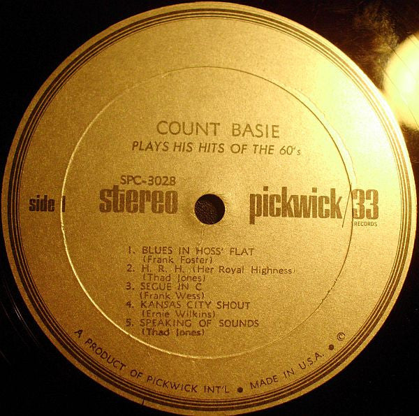 Count Basie Plays His Hits Of The 60s