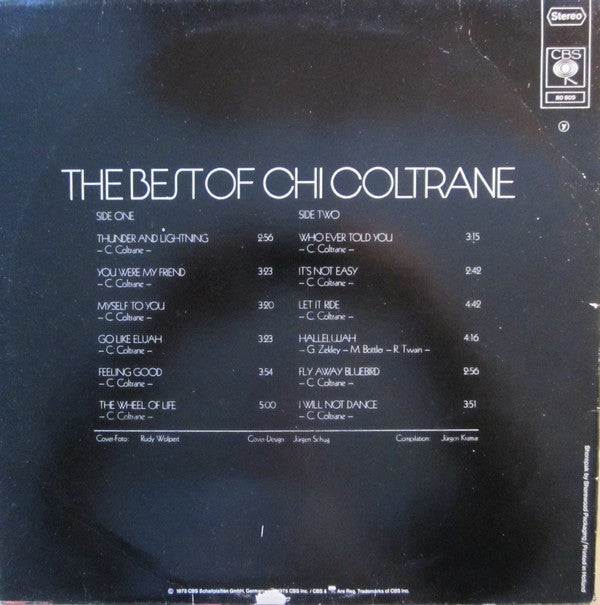 The Best Of Chi Coltrane