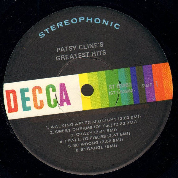 Patsy Cline's Greatest Hits