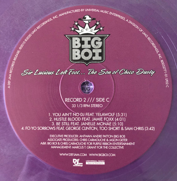 Big Boi - Sir Lucious Left Foot... The Son Of Chico Dusty