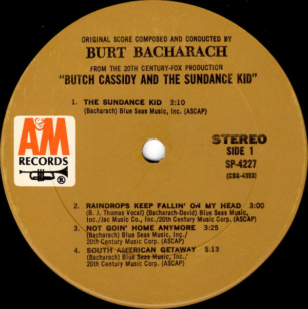 Butch Cassidy And The Sundance Kid (Original Movie Soundtrack)