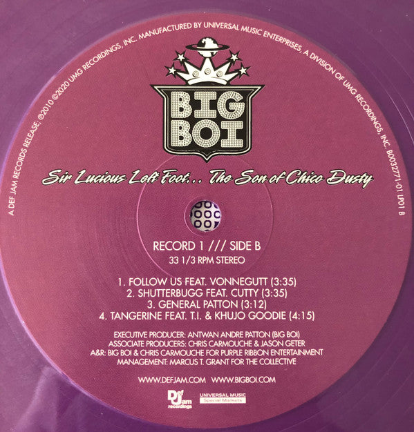 Big Boi - Sir Lucious Left Foot... The Son Of Chico Dusty