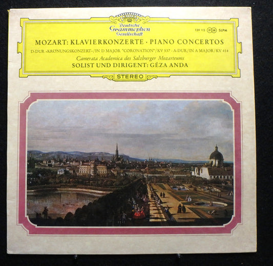 Wolfgang Amadeus Mozart, Géza Anda ∙ Camerata Academica Salzburg - Klavierkonzerte • Piano Concertos D-Dur "Krönungskonzert" = "Coronation" KV 357 / A-Dur KV 414