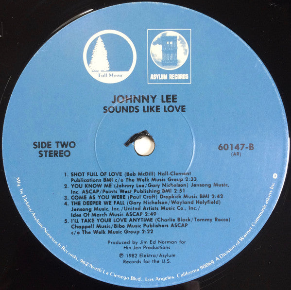 Johnny Lee - Sounds Like Love