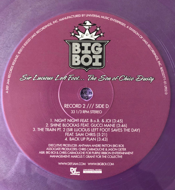 Big Boi - Sir Lucious Left Foot... The Son Of Chico Dusty