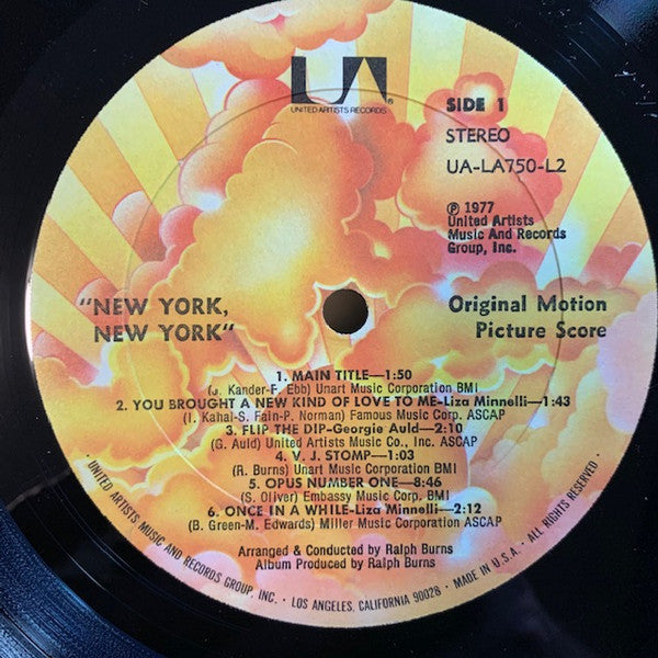 New York, New York (Original Motion Picture Score)