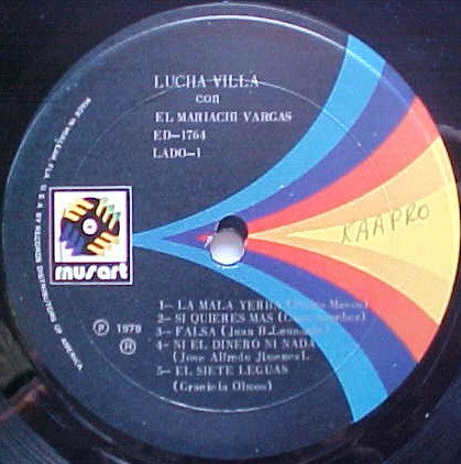 Lucha Villa Con El Mariachi Vargas