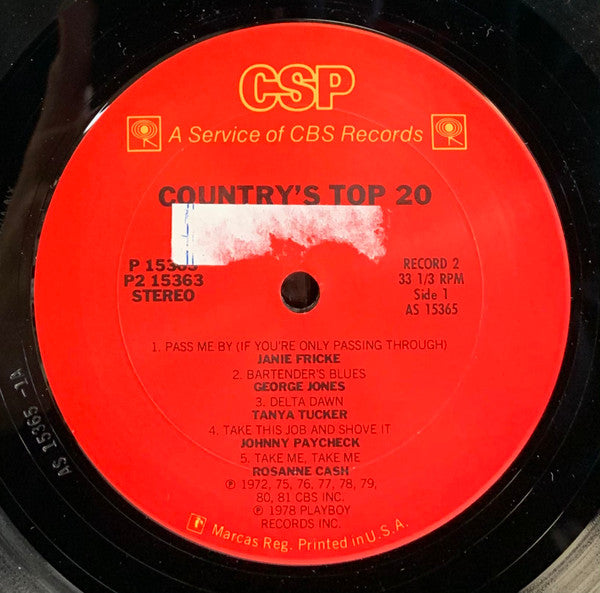 Various - Country's Top Twenty