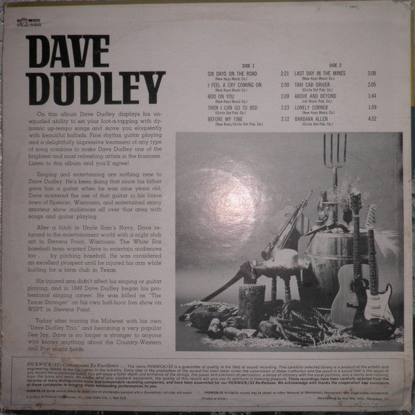 Dave Dudley - Last Day In The Mines