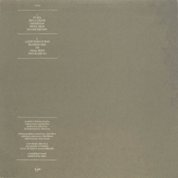John Foxx - Metamatic
