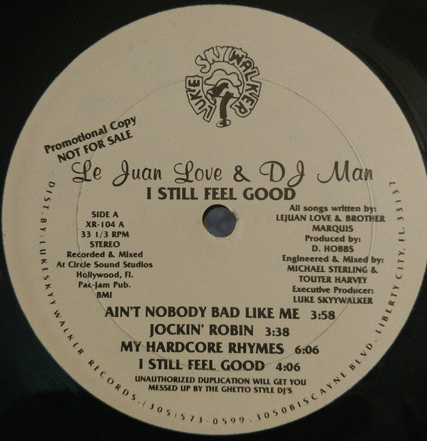 Le Juan Love & DJ Man - I Still Feel Good