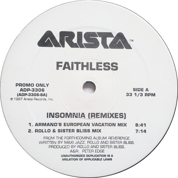 Insomnia (Remixes)