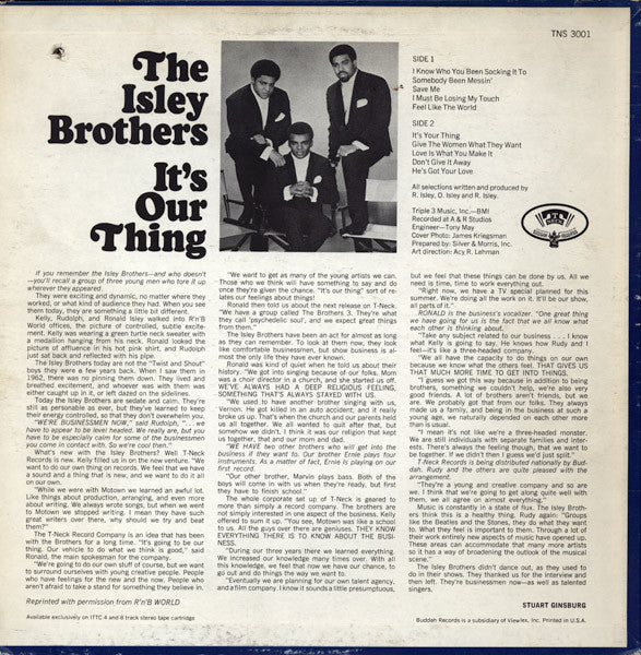 Isley Brothers, The - It's Our Thing