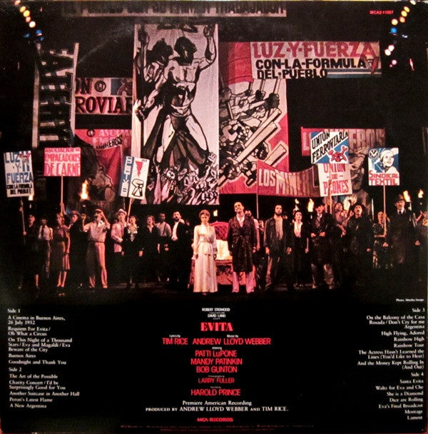 Evita: Premiere American Recording