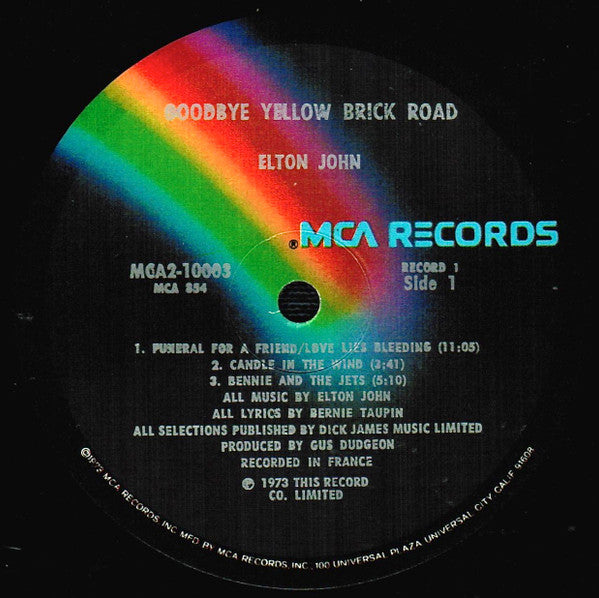 Elton John - Goodbye Yellow Brick Road