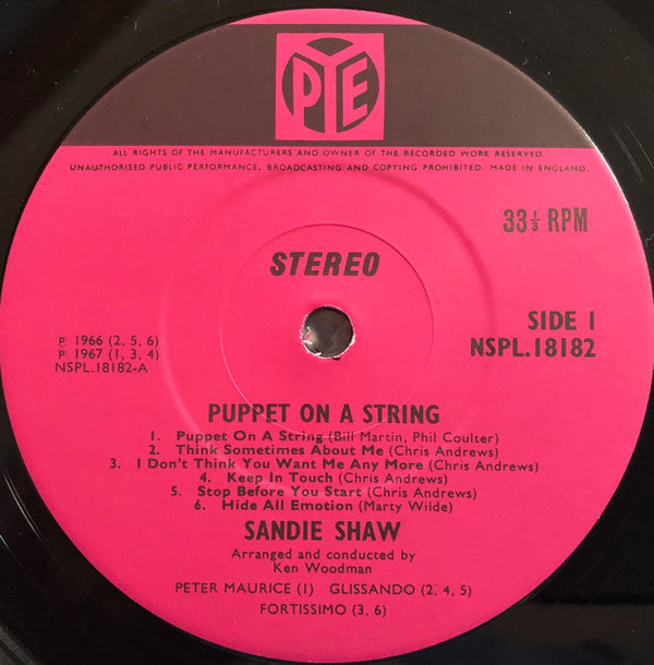 Sandie Shaw - Puppet On A String